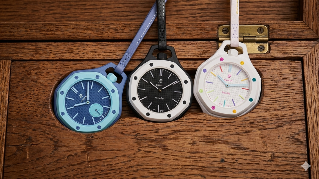 Swatch x Audemars Piguet Royal Pop Casioak Mod Gshock Mod casioak Studio