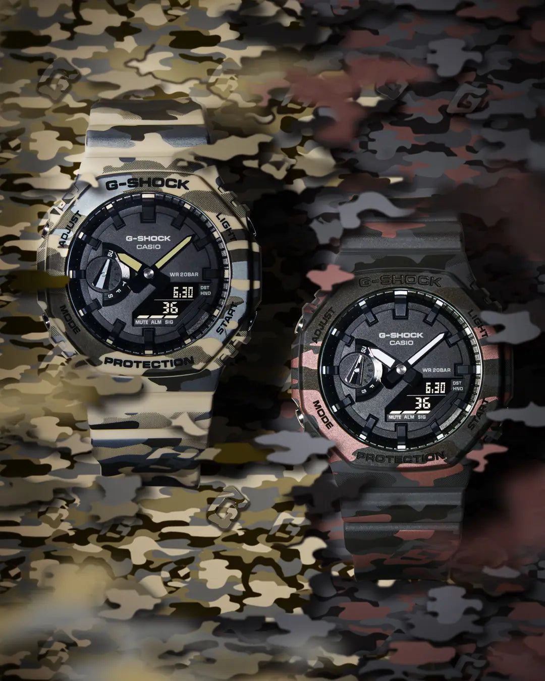 CasiOak Goes Camo: Casio Drops GA-2100CM in the US With Free Nigo Sticker Set