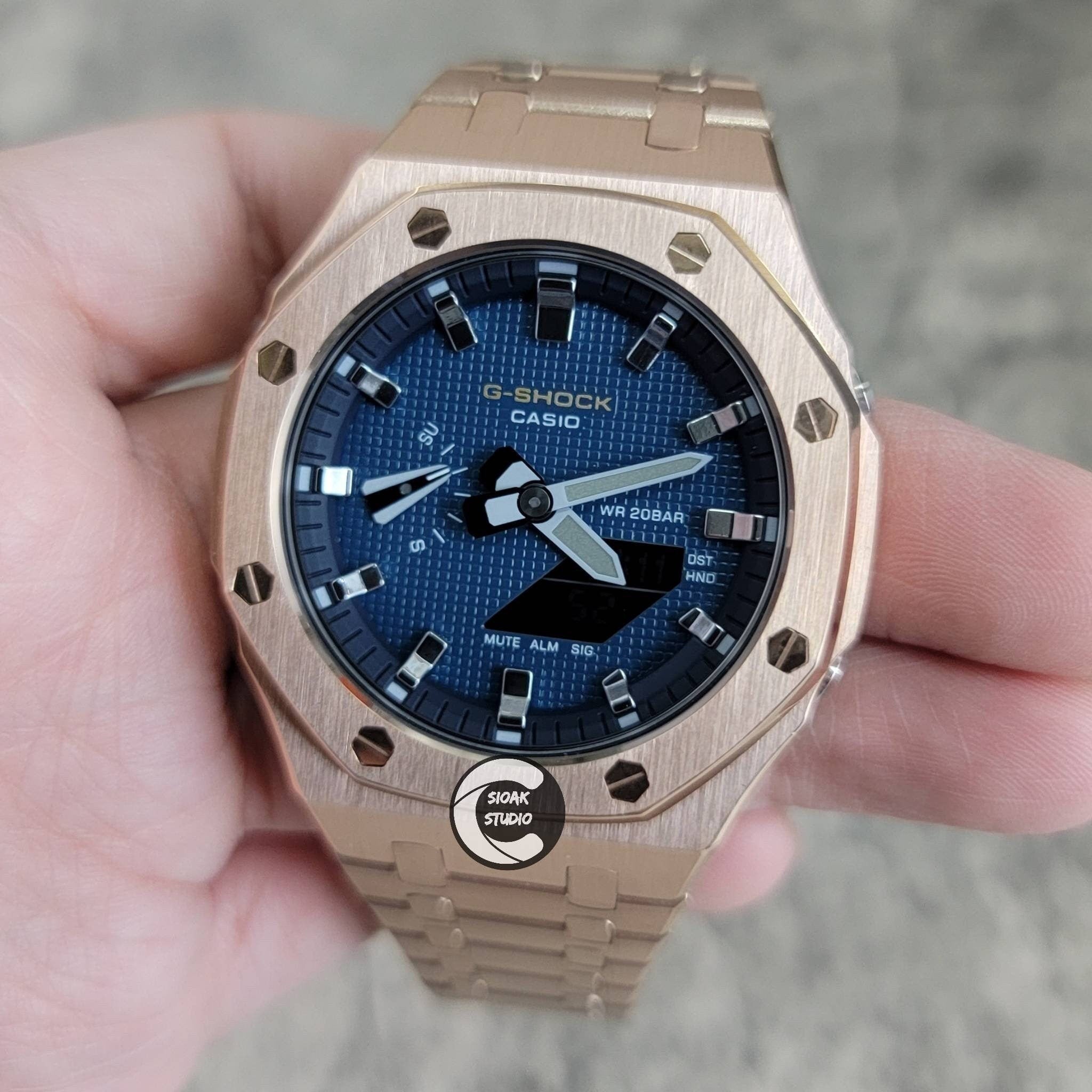 Casioak-Mod-Watch-Rose-Gold-