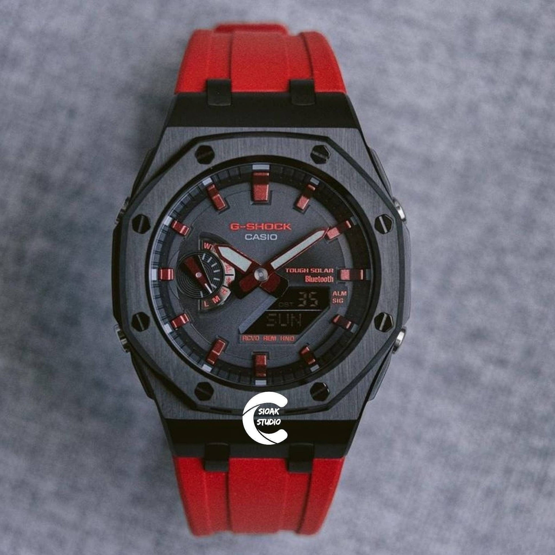 Reloj Casio Digital Rojo Y Negro Para Hombre Por Sólo 35€